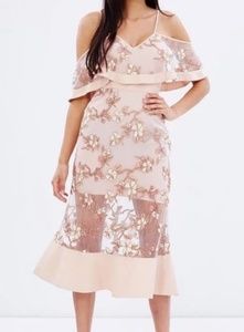 Alice McCall Crystalized Dress in Blish Blossom